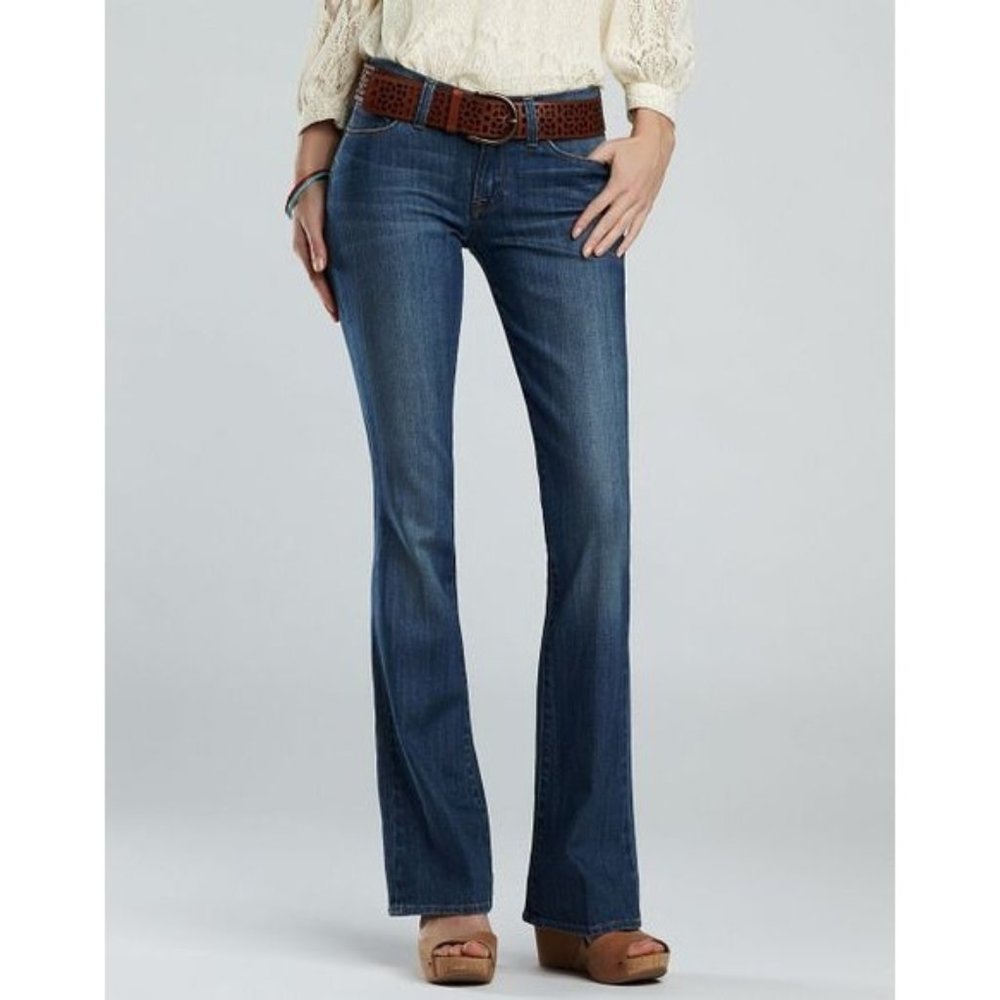 Lucky Brand Sz 12 Sofia Bootcut Mid Rise Medium Wash Blue Denim Jeans